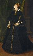Hans Eworth wife of Sir Henry Sidney oil painting